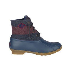 Sperry | Saltwater Duck Boot | Navy & Wine | 6M